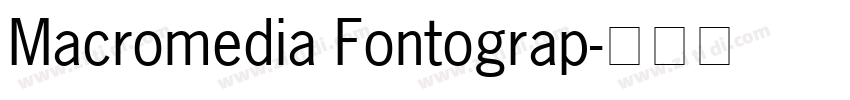 Macromedia Fontograp字体转换